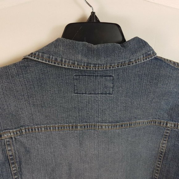 Kenneth Cole Denim Blue Long Sleeve Shirt Men's XL Casual Button Up - Picture 5 of 12